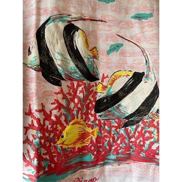 Vintage‎ San Diego striped fish underwater theme t shirt xxl - Picture 3 of 7